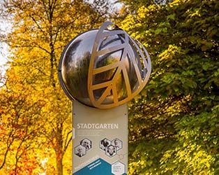 Individuelles Design, Metallkugel, Kunstinstallation, Groß, Riesen Kugel, Metall