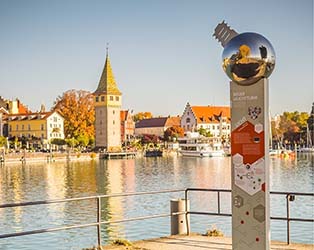 Metallkugel, Großekugel, Riesenkugel, Installation