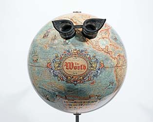 Weltkugel, Globus, Kunst