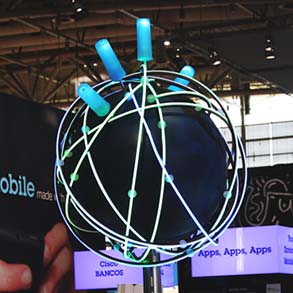 IBM, Messekugel, Ausstellung, Austellungskugel, Große Kugel,