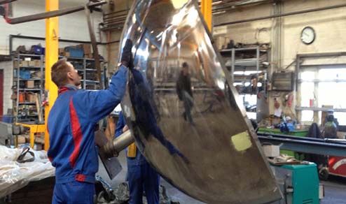 Kugel, Bearbeiten, Veredeln